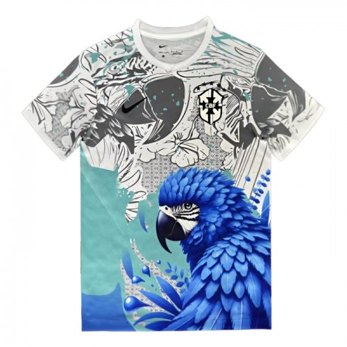 Jalkapallo Fanipaita Brasilia x Parrot Special 2024-25 Jalkapallo Fanipaita Brasilia x Parrot Special 2024-25